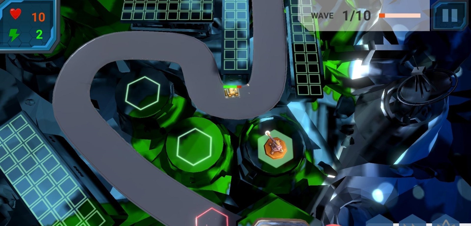 科幻模块化塔防截图3