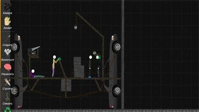 火柴人模拟沙盒汽车版截图1