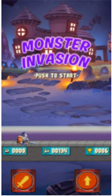 怪物入侵挑战截图2