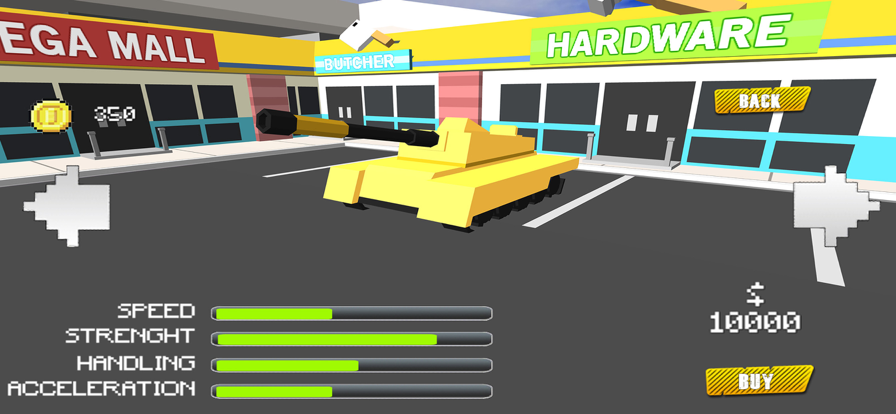 块状汽车追逐模拟2021截图1