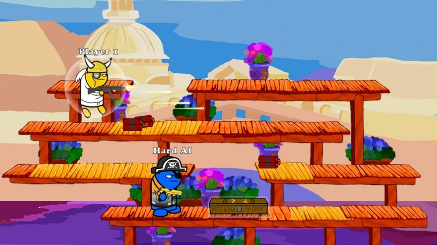 枪王大乱斗火柴人对决截图3