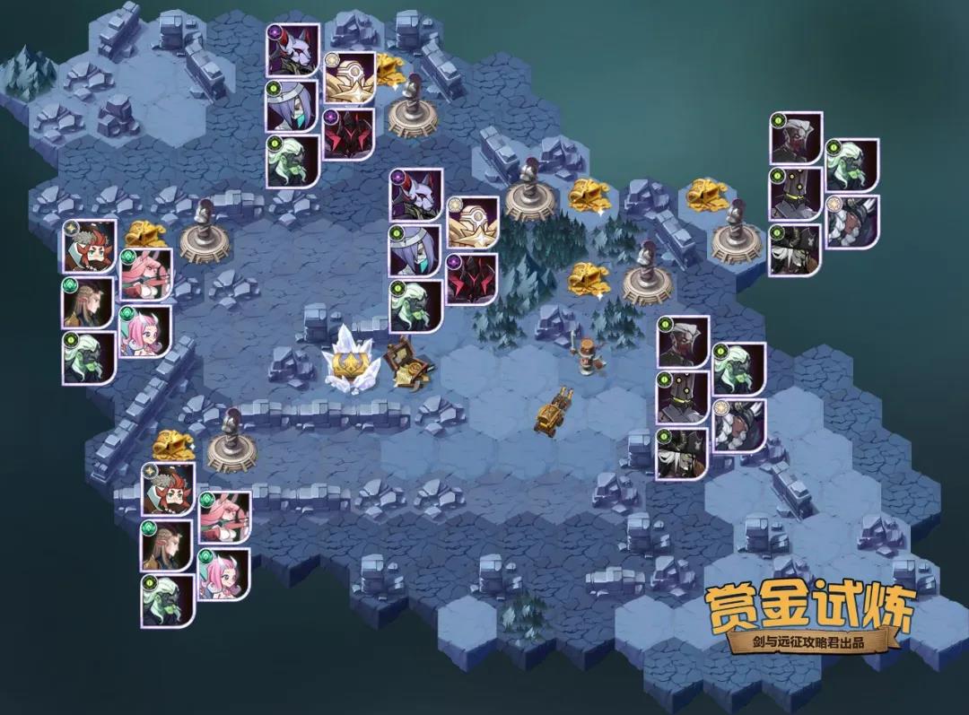 剑与远征特雷兹诺试炼之地攻略图气焰