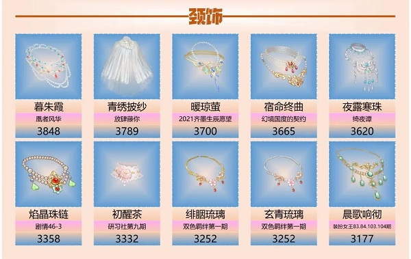 爱江山更爱美人手游流光殿珊瑚海岸搭配攻略