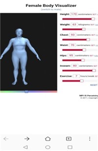 男性身体可视化截图2