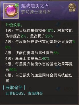 荣耀大天使梦幻骑士怎么搭配技能