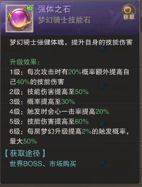 荣耀大天使梦幻骑士怎么搭配技能