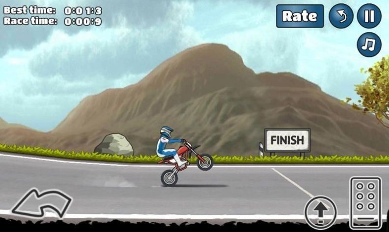摩托车翘头游戏苹果版截图2