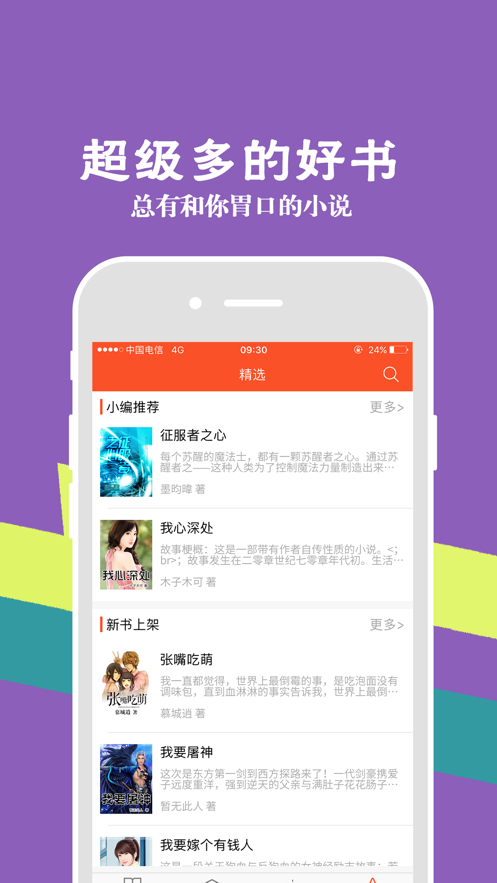 落霞小说截图1