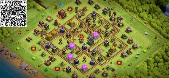 部落冲突十本最强阵型链接复制2022