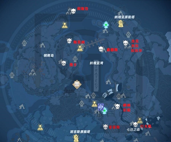 幻塔精英怪首领boss位置分布图一览