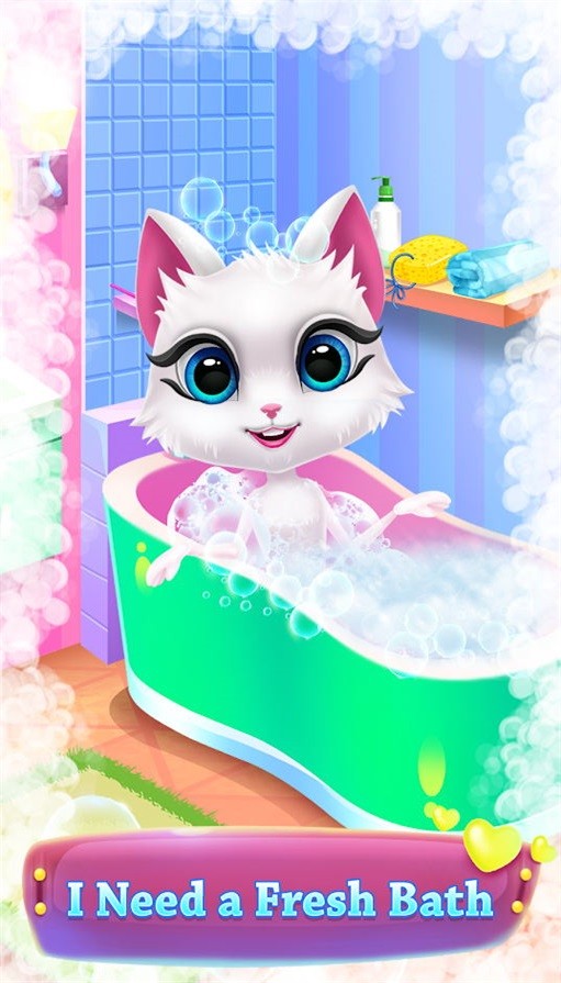 凯蒂猫独角兽洗澡截图2