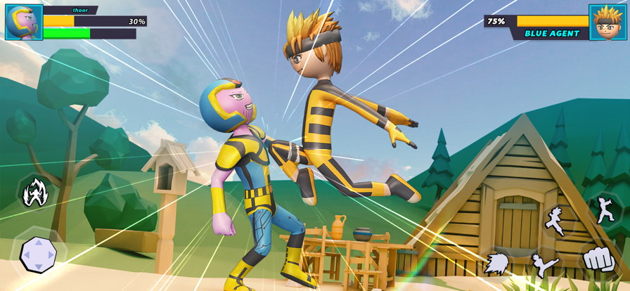 火柴人战争格斗游戏截图1