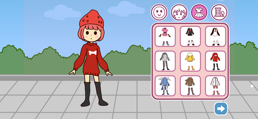 加查女孩小镇世界截图2