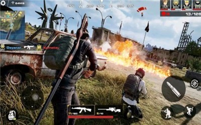 吃鸡决赛圈争夺截图2