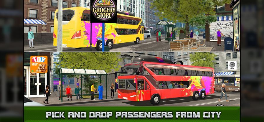 巴士模拟器长途汽车截图2