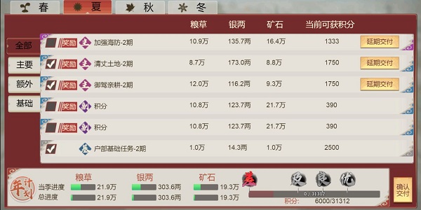 好汉生长方案内阁攻略