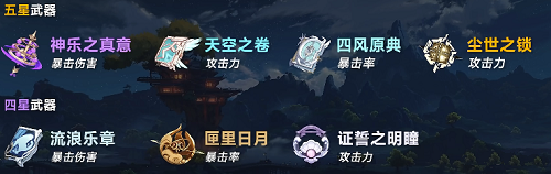 原神八重神子兵器引荐攻略