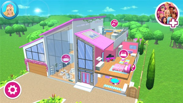 芭比梦幻屋冒险情人节版截图2