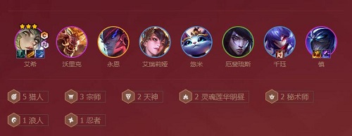 金铲铲之战猎人阵容怎么玩