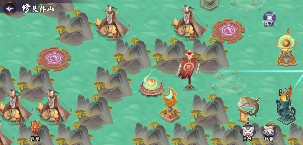 上古有灵妖修灵拜山攻略