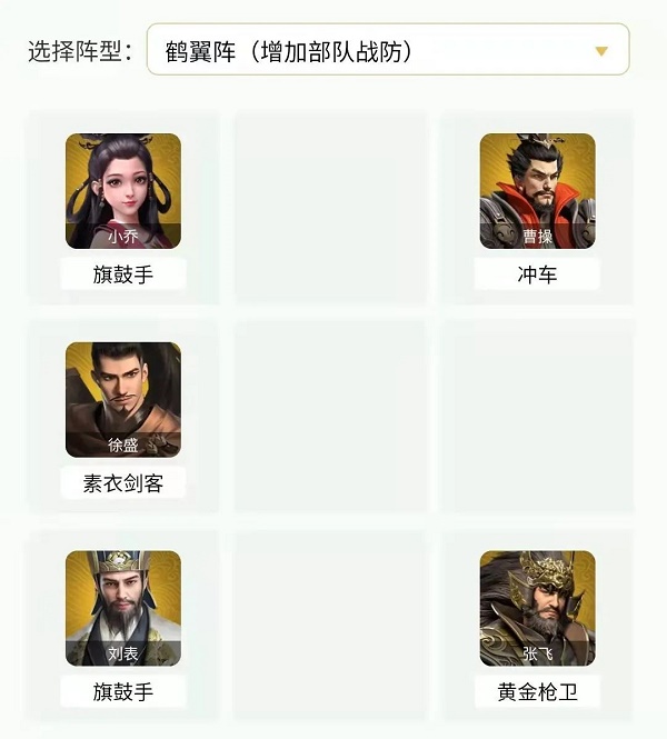 卧龙吟2徐盛阵容搭配推荐