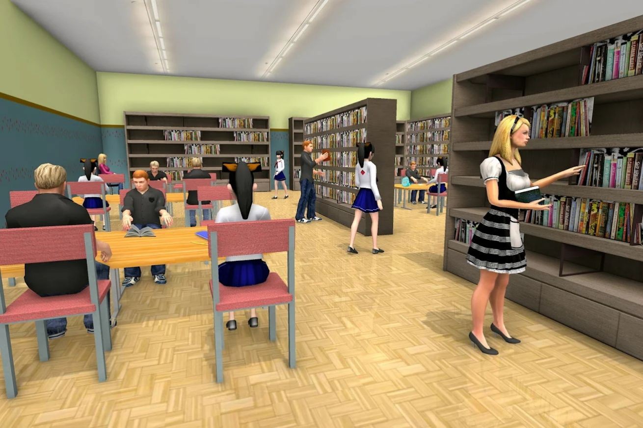 虚拟校园女生模拟器截图2