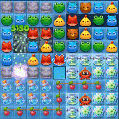 开心消消乐第4994关通关攻略