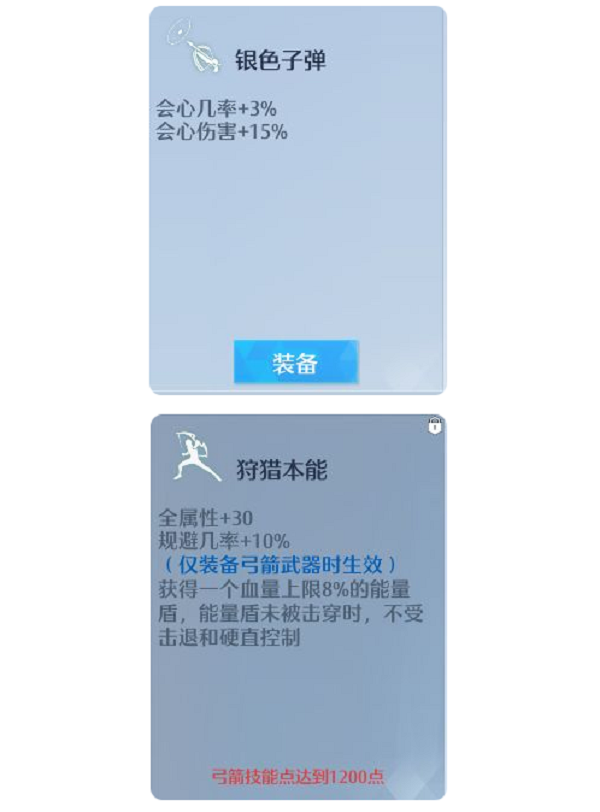 诺亚之心弓箭技能加点及天赋推荐