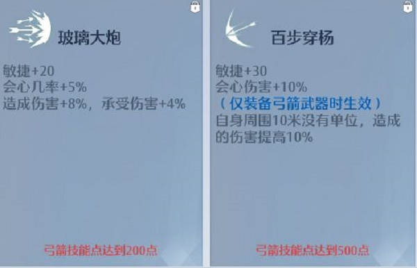 诺亚之心弓箭技能加点及天赋推荐