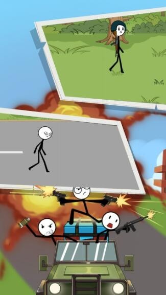 火柴人吃鸡日记8截图2