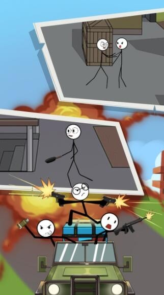 火柴人吃鸡日记8截图3