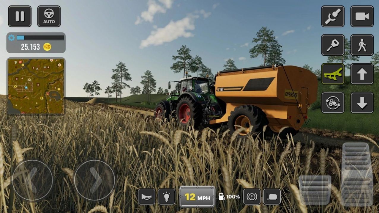 农民模拟器拖拉机2022截图3