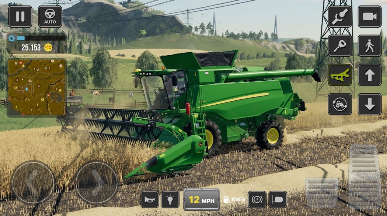 农民模拟器拖拉机2022截图1