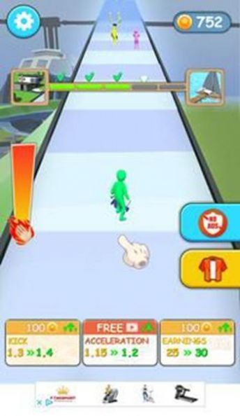 耳光跑酷挑战截图2