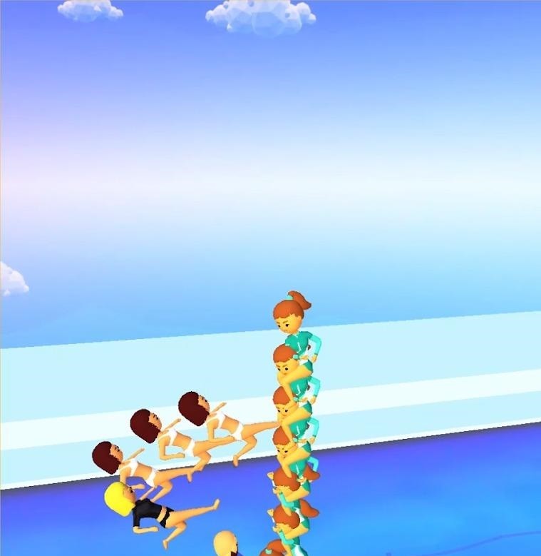 泳池叠罗汉截图2