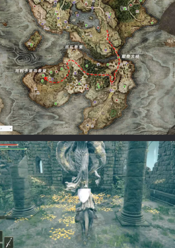 艾尔登法环宁姆格福圣杯滴露位置在哪