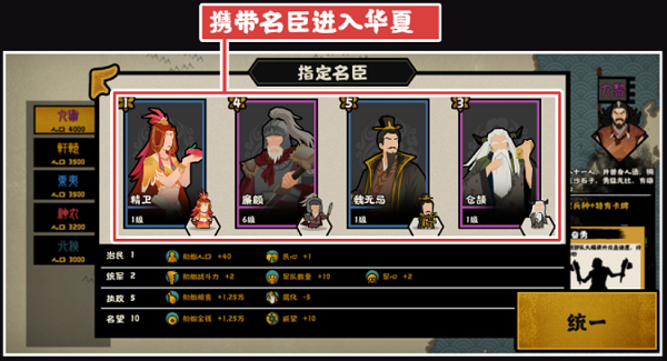 无悔华夏名臣怎么上阵