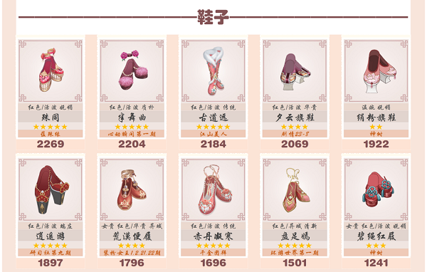 爱江山更爱美人流光殿白云出岫搭配攻略