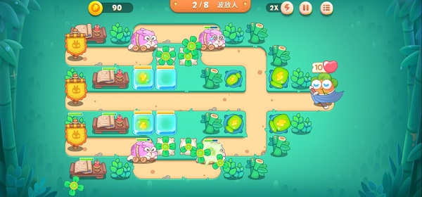 保卫萝卜4第18集满星通关攻略