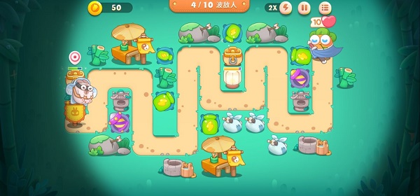 保卫萝卜4卧兔藏龙第31集满星通关攻略