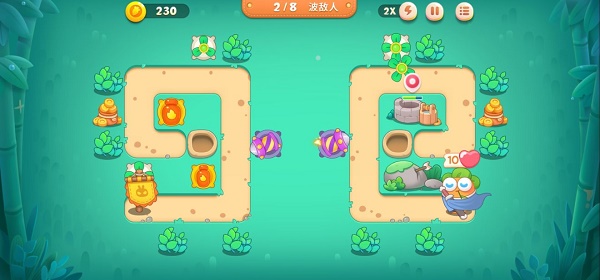 保卫萝卜4卧兔藏龙第28集满星通关攻略