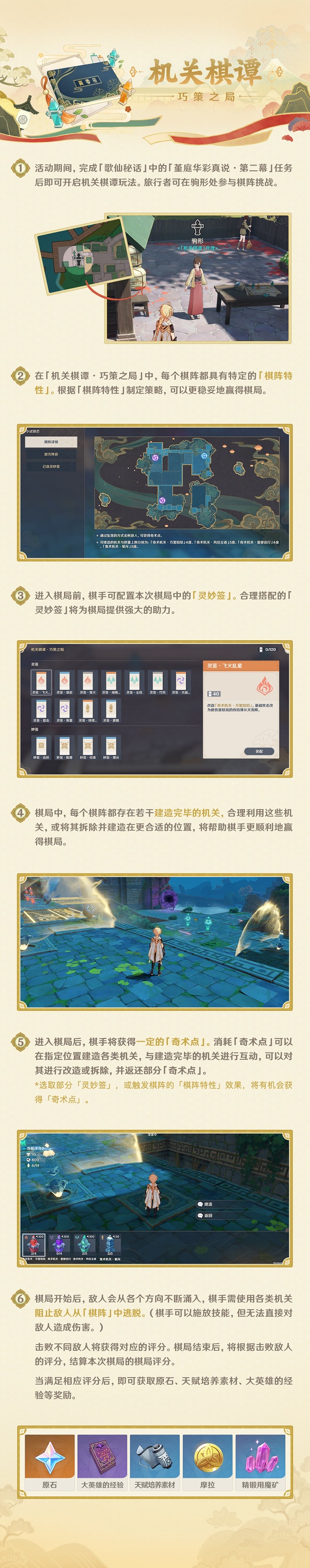 原神堇庭华彩活动玩法攻略