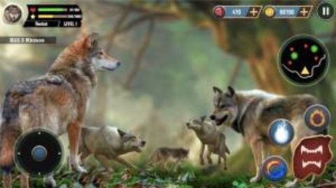 森林孤狼模拟器截图2