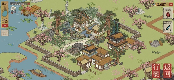 江南百景图桃花坞土地公在哪里