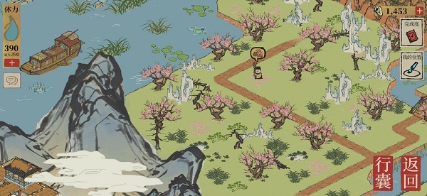 江南百景图桃花坞土地公在哪里