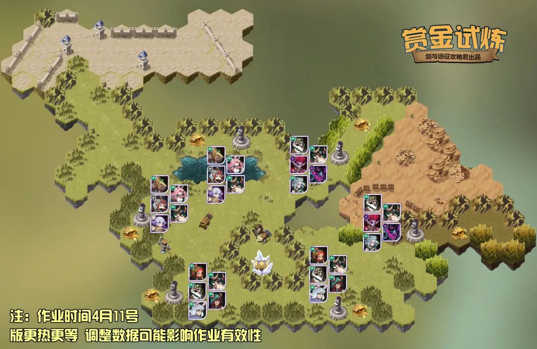 剑与远征奥库试炼之地攻略图阵型