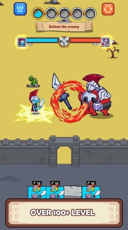 火柴人艺术战争截图2