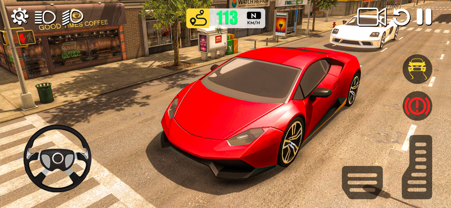 驾驶模拟器汽车游戏截图1