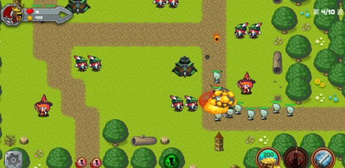 一个塔防截图1