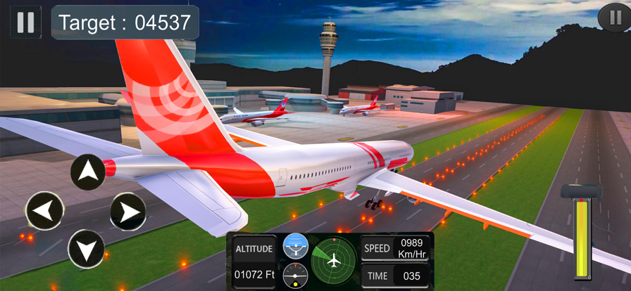 航班模拟器飞机游戏截图1